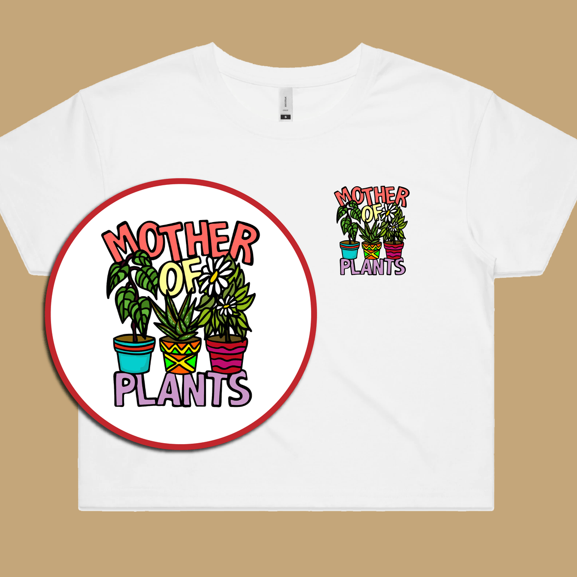 Mother Of Plants 🌱🎍 – Women's Crop Top