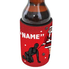 Mrs Claus Naughty List 🤶 - Personalised Stubby Holder