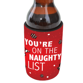 Mrs Claus Naughty List 🤶 - Personalised Stubby Holder