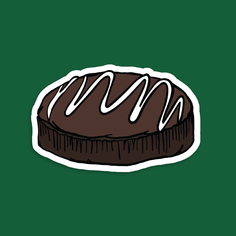 Mud Cake 🎂 - Sticker