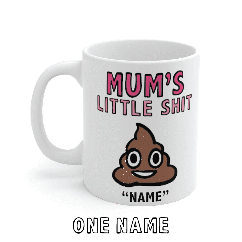 Mum's Little 💩's - Customisable Coffee Mug