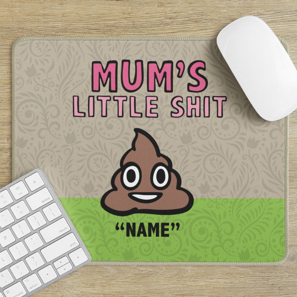 Mum's Little 💩's - Personalised Mouse Pad