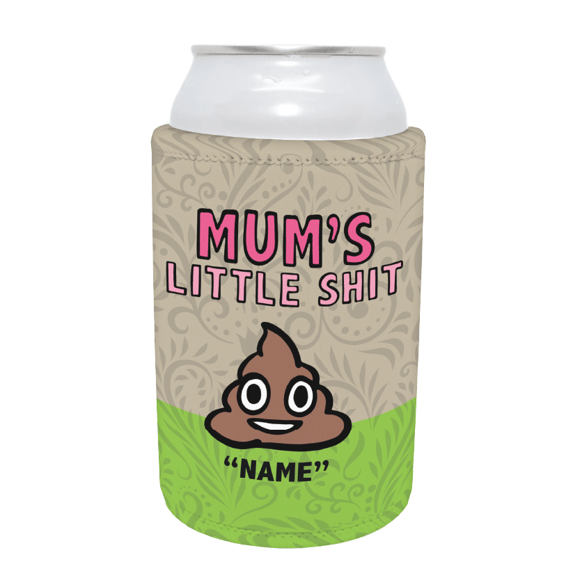 Mum's Little 💩's - Personalised Stubby Holder