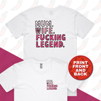 Mum. Wife. Legend 🏅 - Men's T Shirt