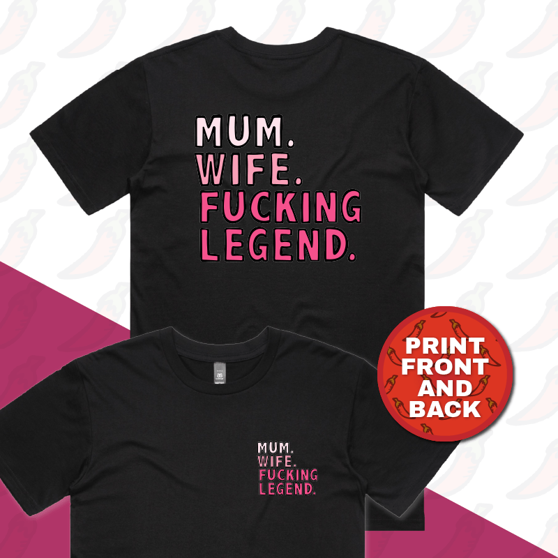 Mum. Wife. Legend 🏅 - Men's T Shirt