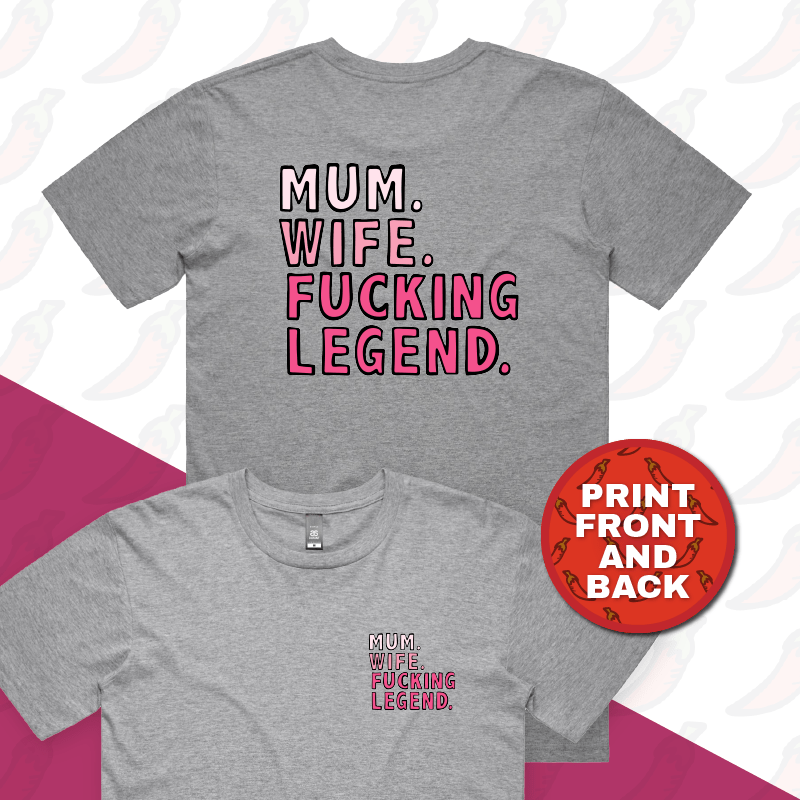 Mum. Wife. Legend 🏅 - Men's T Shirt
