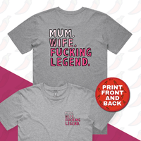 Mum. Wife. Legend 🏅 - Men's T Shirt