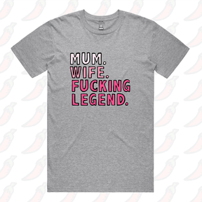 Mum. Wife. Legend 🏅 - Men's T Shirt