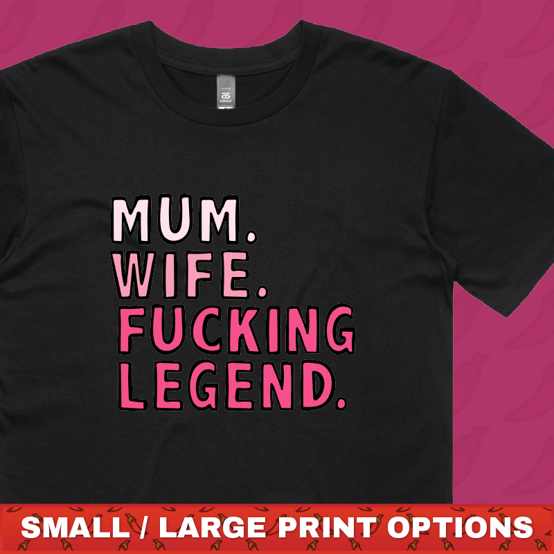 Mum. Wife. Legend 🏅 - Men's T Shirt