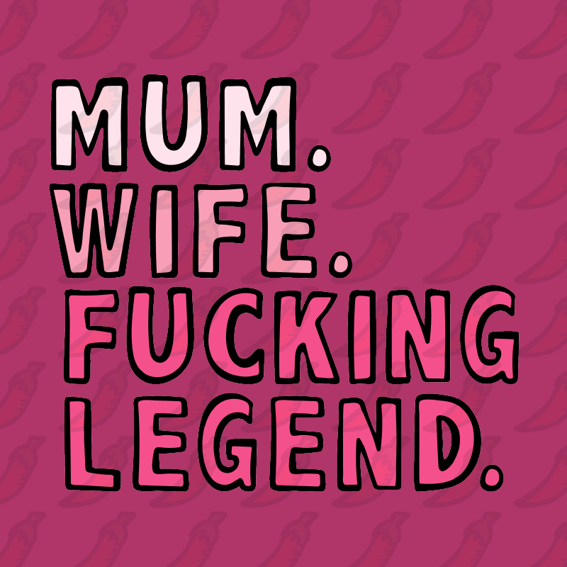 Mum. Wife. Legend 🏅 - Men's T Shirt