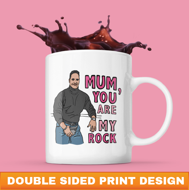 Mum You Are My Rock 💪🏾 - Coffee Mug