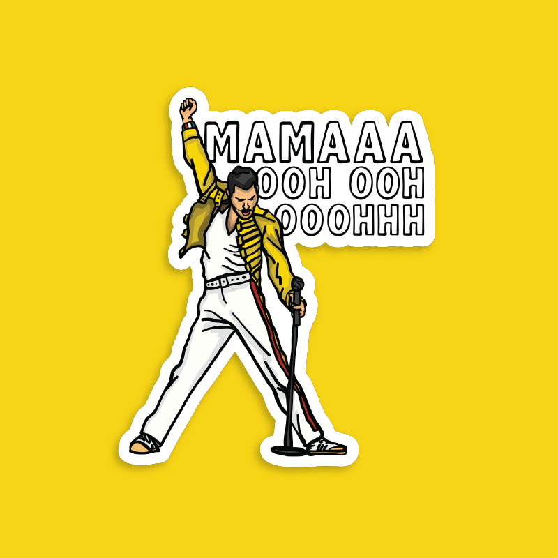 Mummaaaaa 🎙️ - Sticker