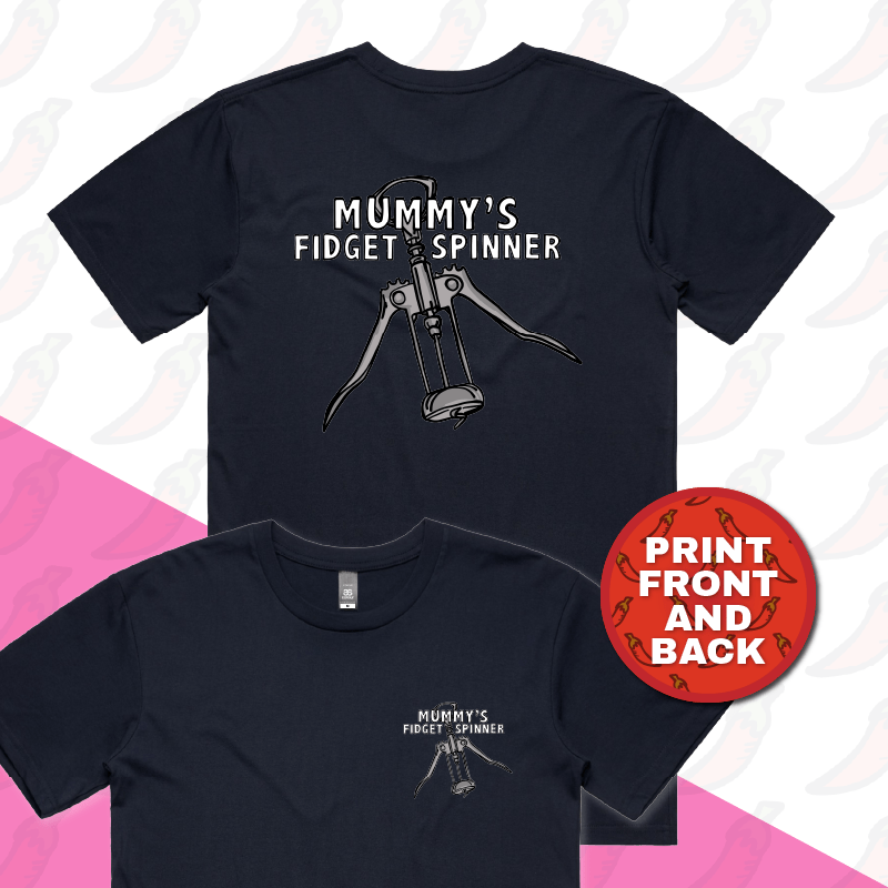 Mummy's Fidget Spinner 🍷 - Men's T Shirt