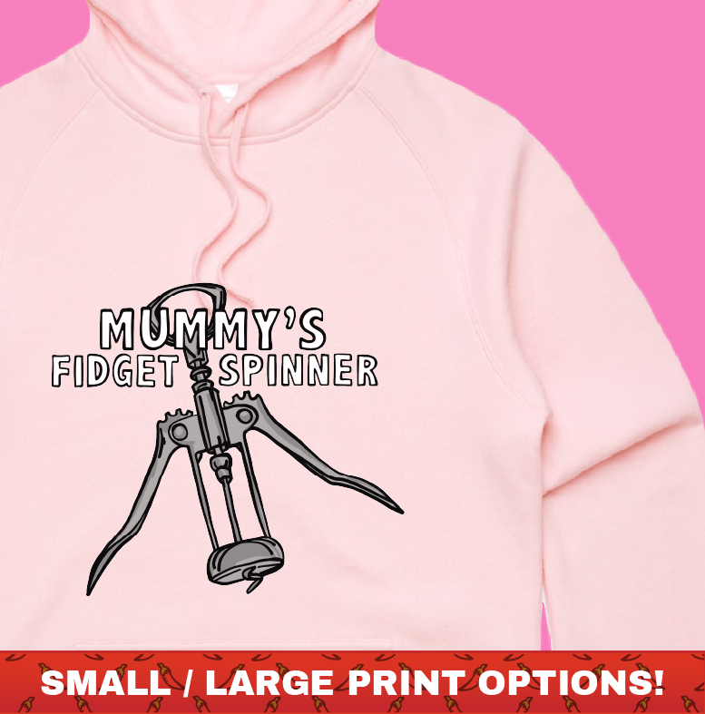 Mummy's Fidget Spinner 🍷 - Unisex Hoodie