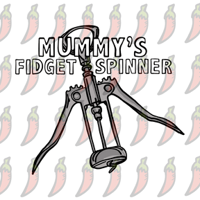 Mummy's Fidget Spinner 🍷 - Women's Crop Top