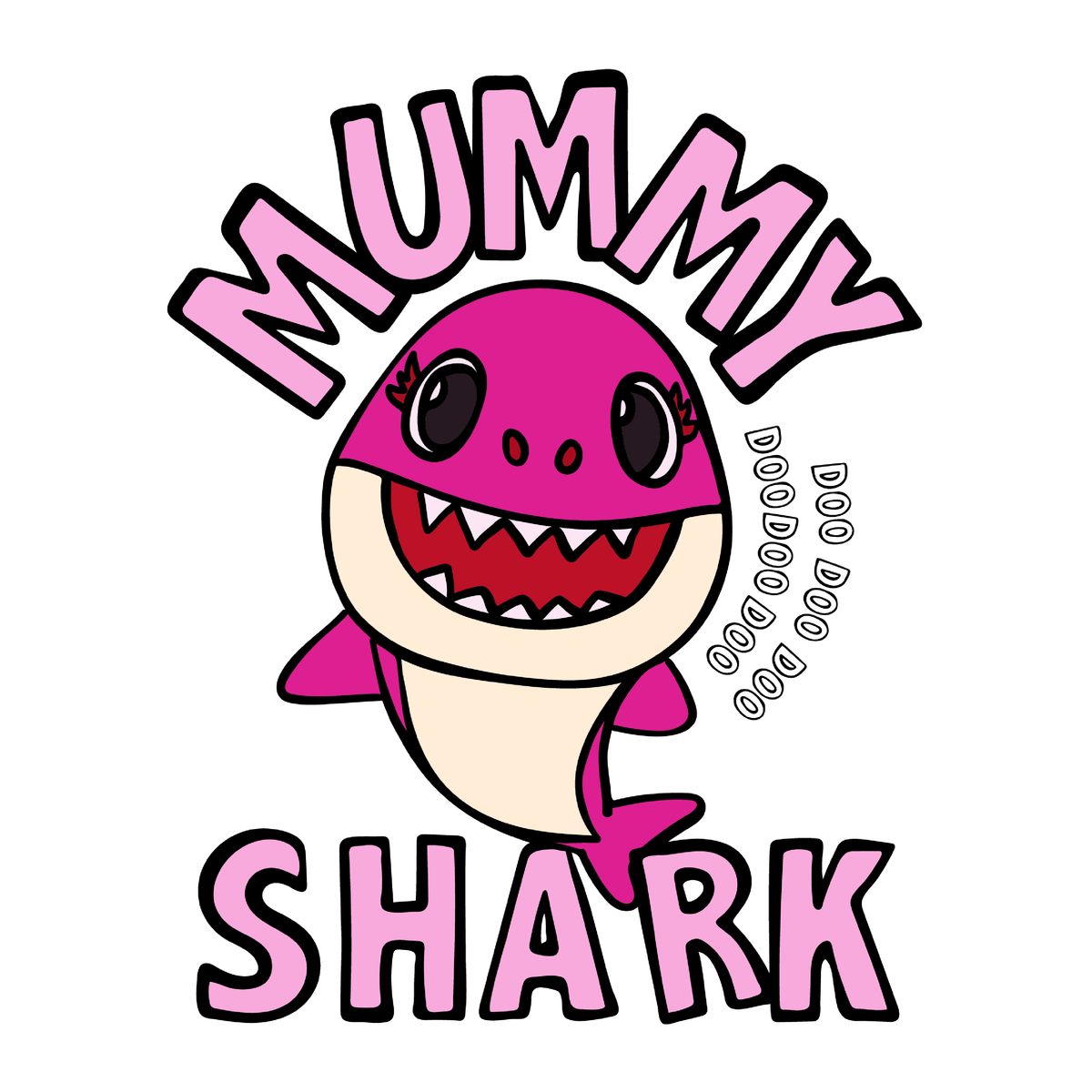 Mummy Shark 🦈 - Men's T Shirt