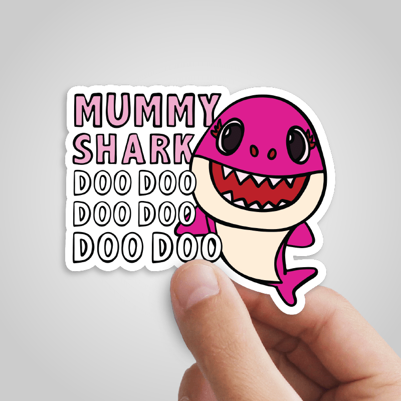 Mummy Shark 🦈 - Sticker