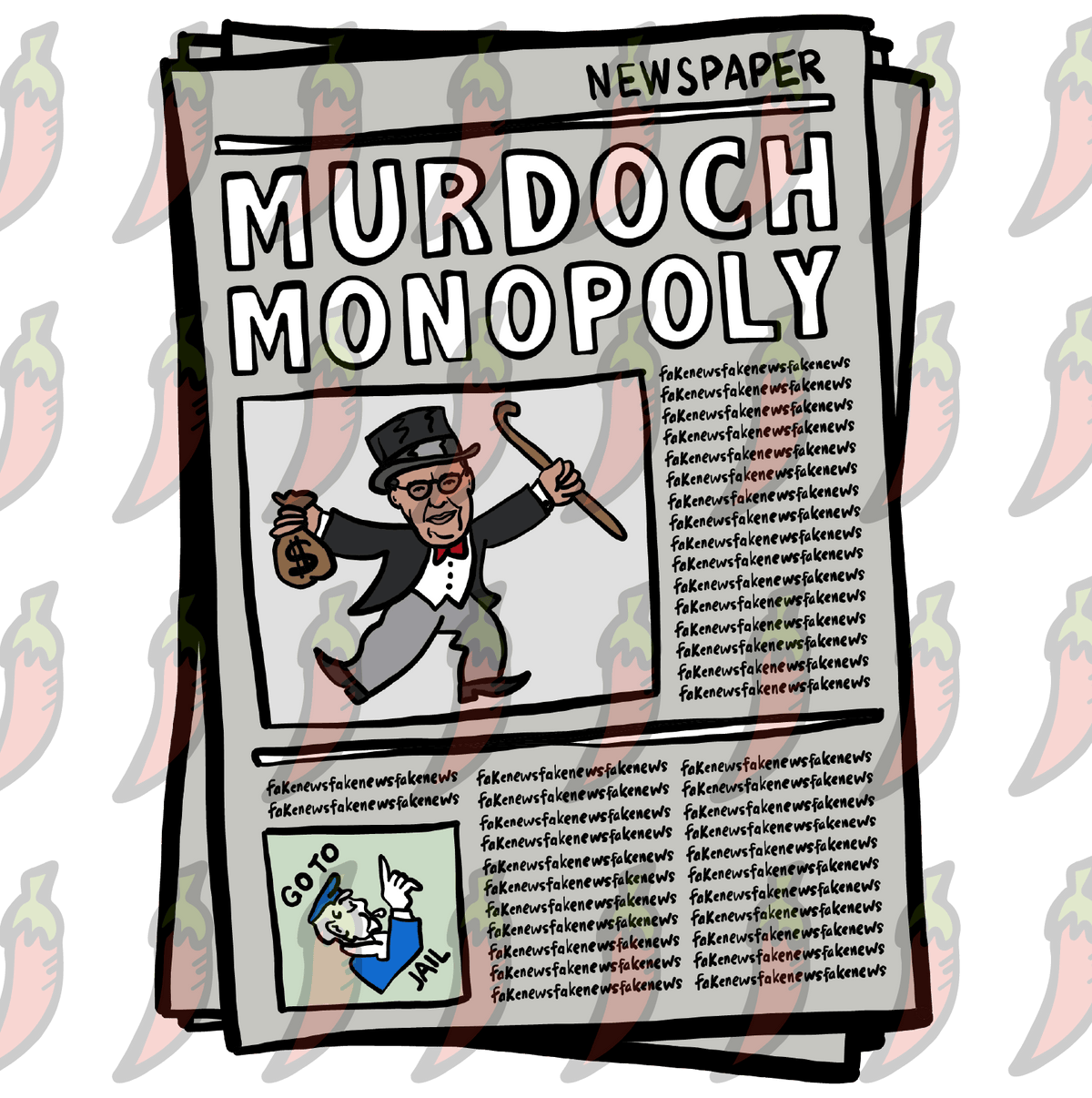 Murdoch Monopoly 📰 - Coffee Mug