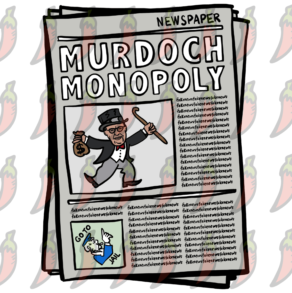 Murdoch Monopoly 📰 - Women's T Shirt