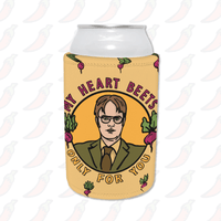 MY HEART BEETS FOR YOU 💓 - Stubby Holder