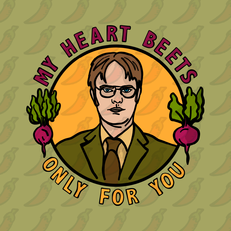 MY HEART BEETS FOR YOU 💓 - Stubby Holder