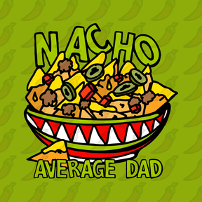 Nacho Average Dad 😉 – Women's Crop Top