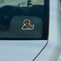 Never Go Full Retard 💥 - Sticker