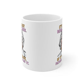 Not Easy Being A Mother 👩🏻‍🦳 - Coffee Mug