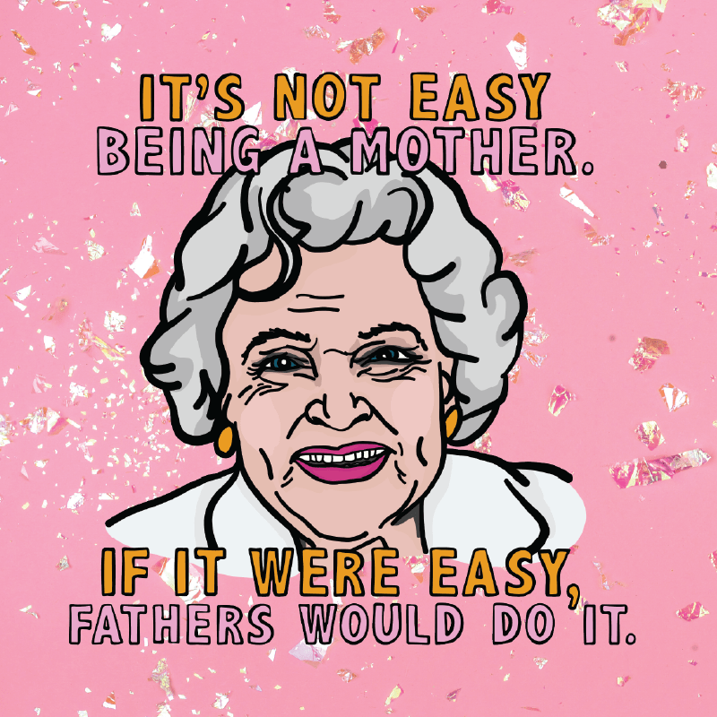 Not Easy Being A Mother 👩🏻‍🦳 - Stubby Holder