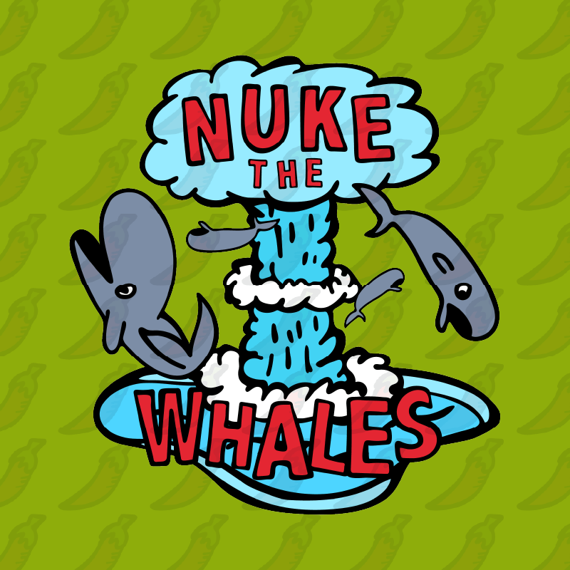 Nuke The Whales 💣🐳 – Women's Crop Top