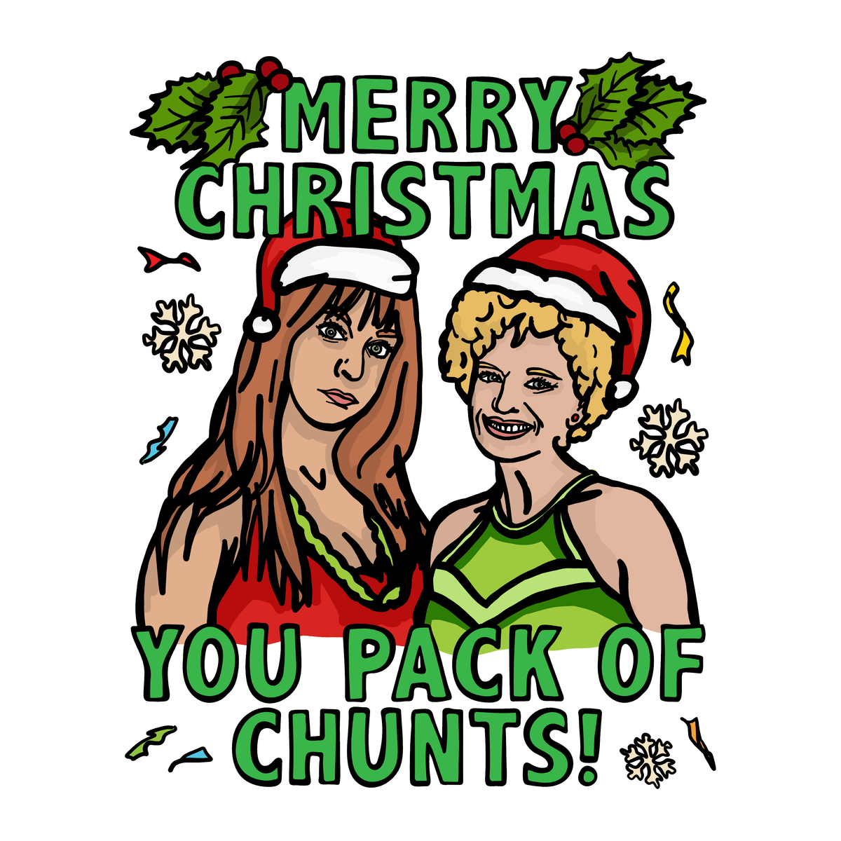 Pack Of Chunts Christmas 💁‍♀️🎄 - Men's T Shirt
