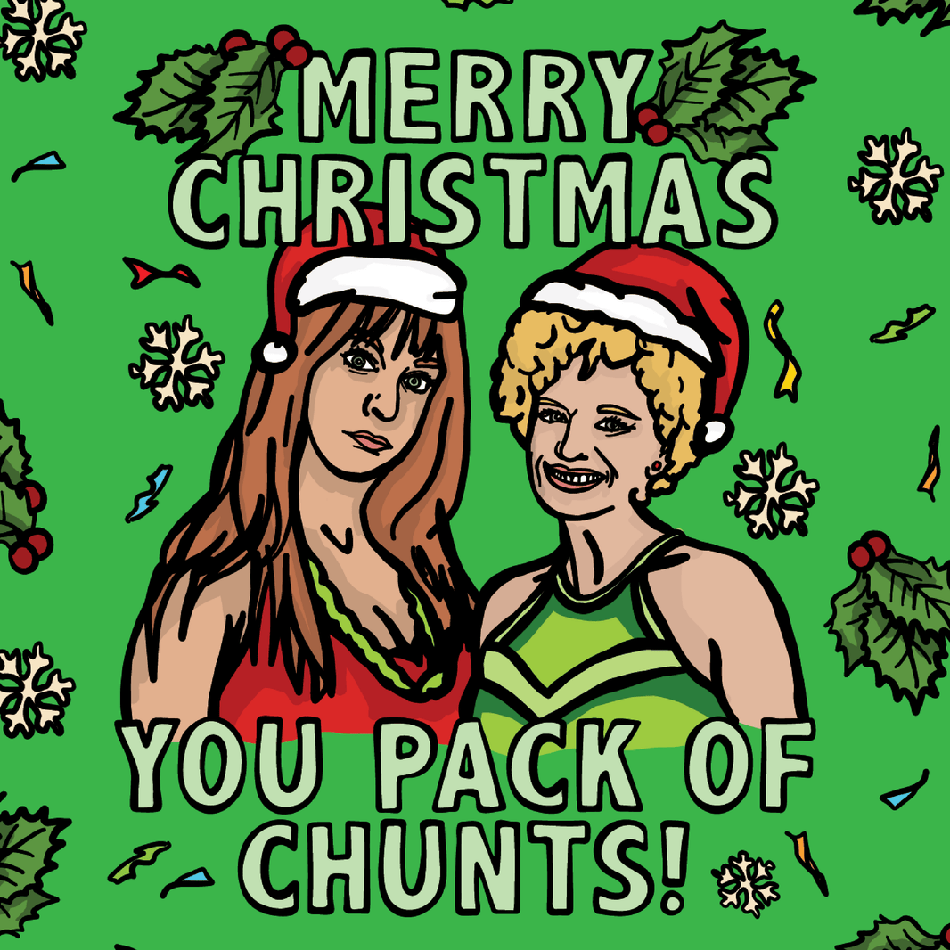 Pack Of Chunts Christmas 💁‍♀️🎄 - Stubby Holder