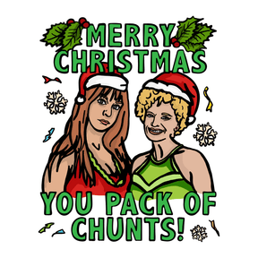 Pack Of Chunts Christmas 💁‍♀️🎄 - Women's T Shirt