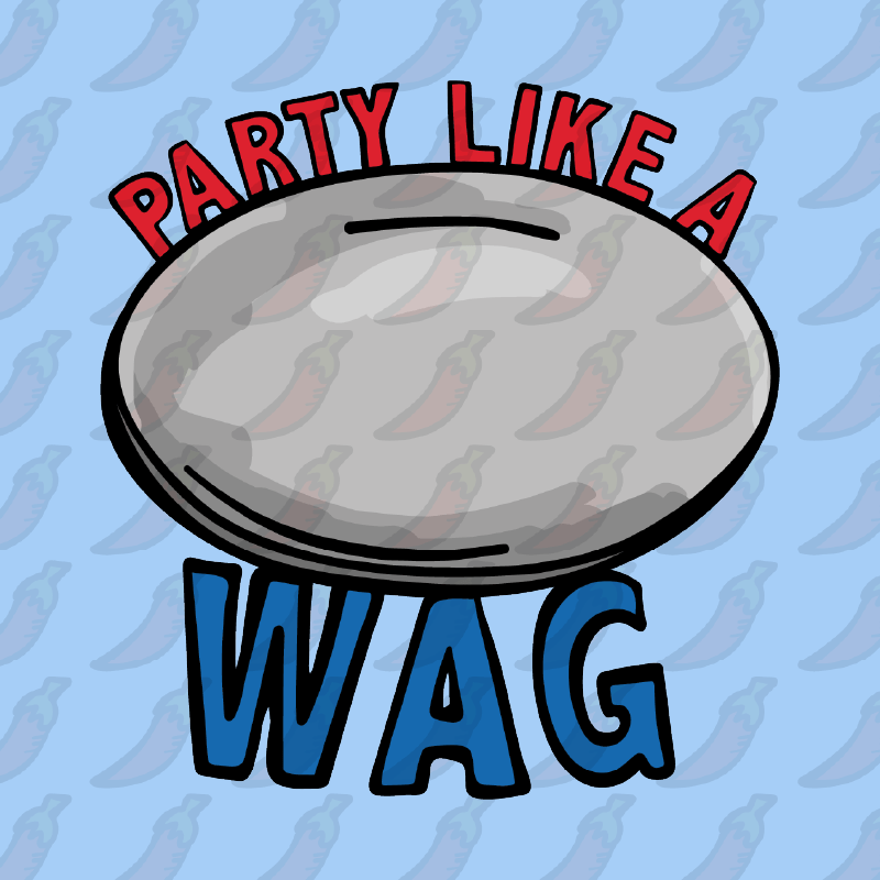 Party Like a WAG 🍽❄ - Men's T Shirt