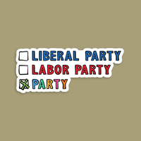 Party Vote ✅ - Sticker