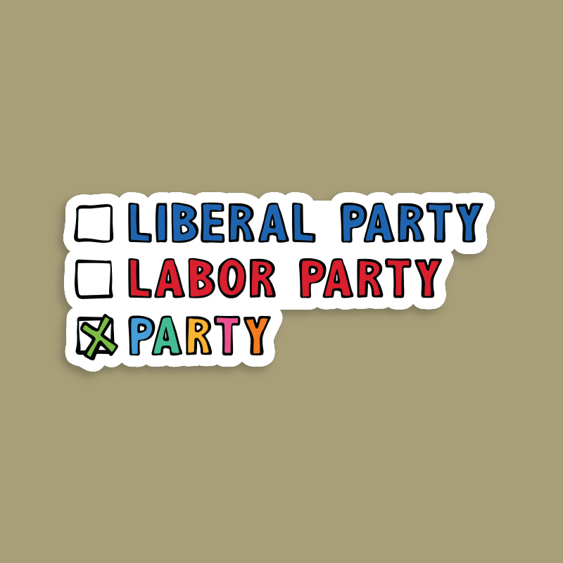 Party Vote ✅ - Sticker