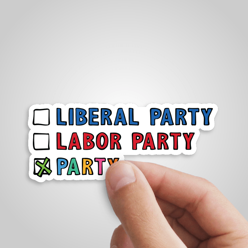 Party Vote ✅ - Sticker
