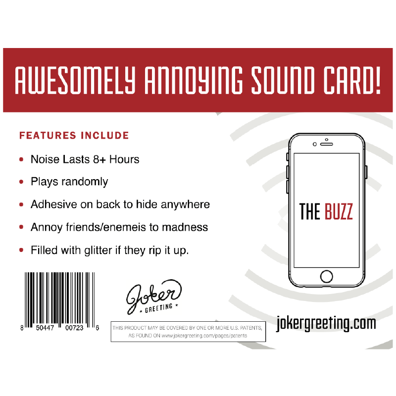 Phone Buzz 📱🔊 - Joker Hiding Noise Prank (Sound + Glitter)