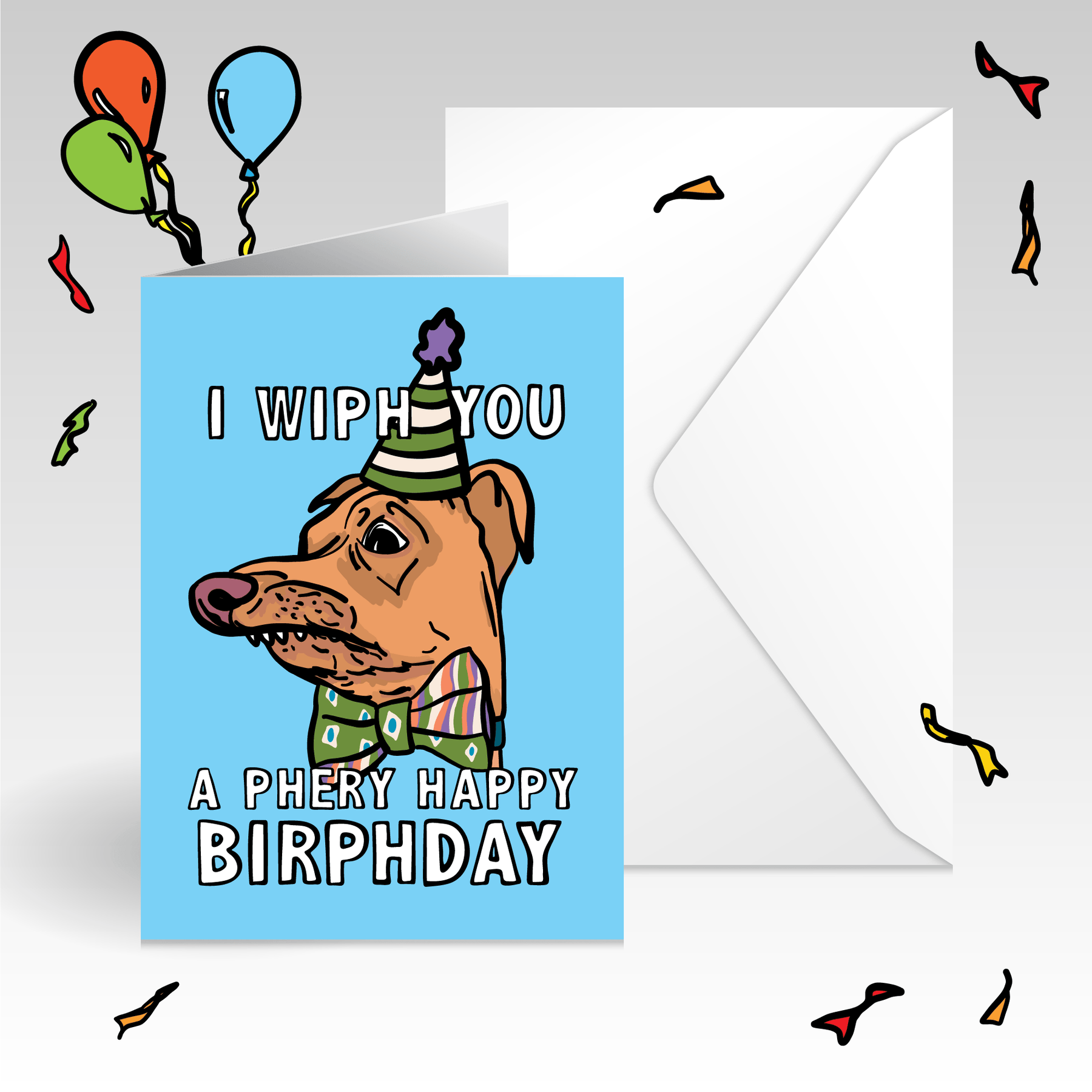 PHTEVEN GOOD BOY 🐶 - Birthday Card