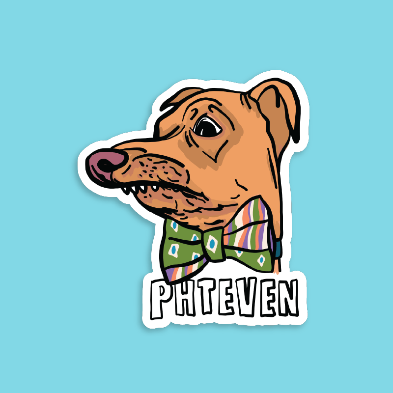 Phteven Good Boy 🐶 - Sticker
