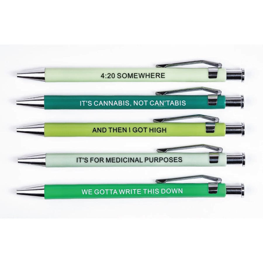 Pot Pens 🌿🖊️ - Funny Pens