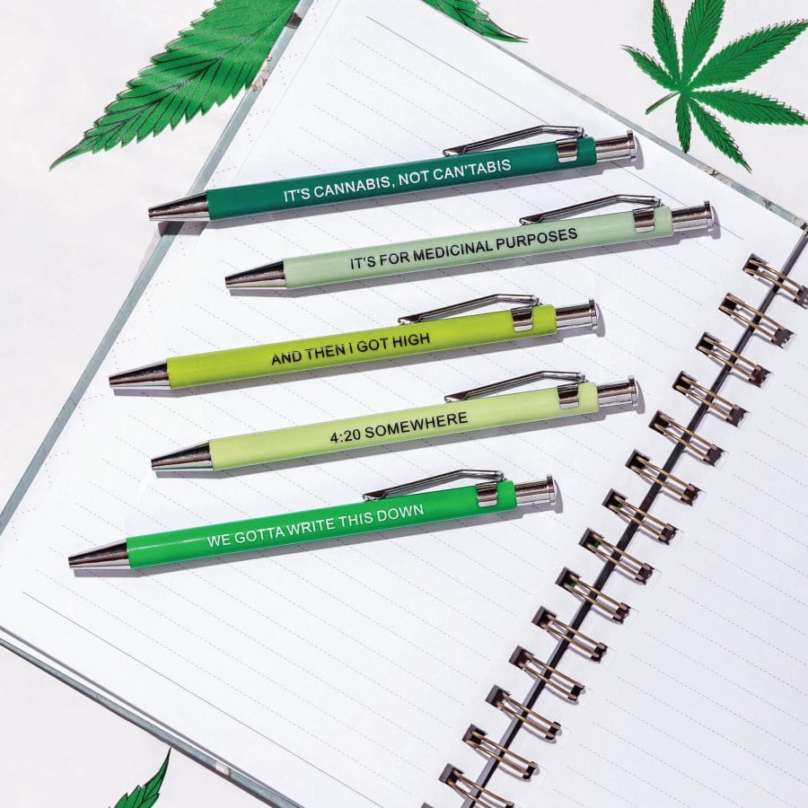 Pot Pens 🌿🖊️ - Funny Pens
