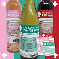 Prescription Wine Bottle Labels 🍷 -  Sticker