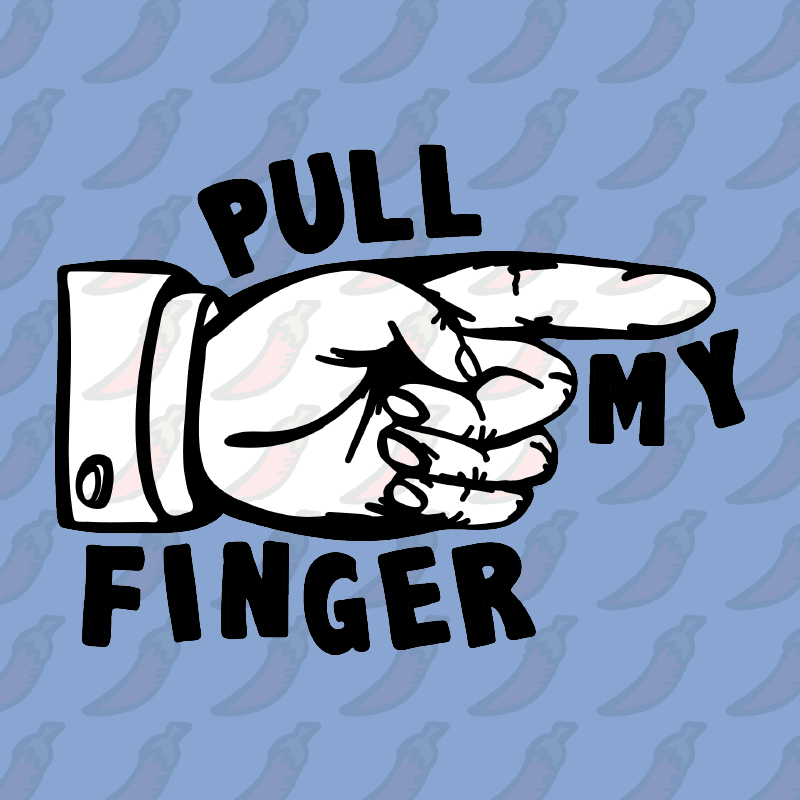 Pull My Finger 👉 – Stubby Holder