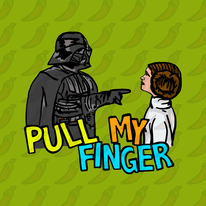 Pull My Finger 👉 – Women's Crop Top