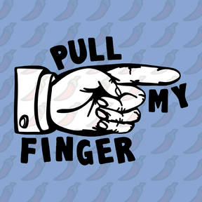 Pull My Finger 👉 – Women's Crop Top