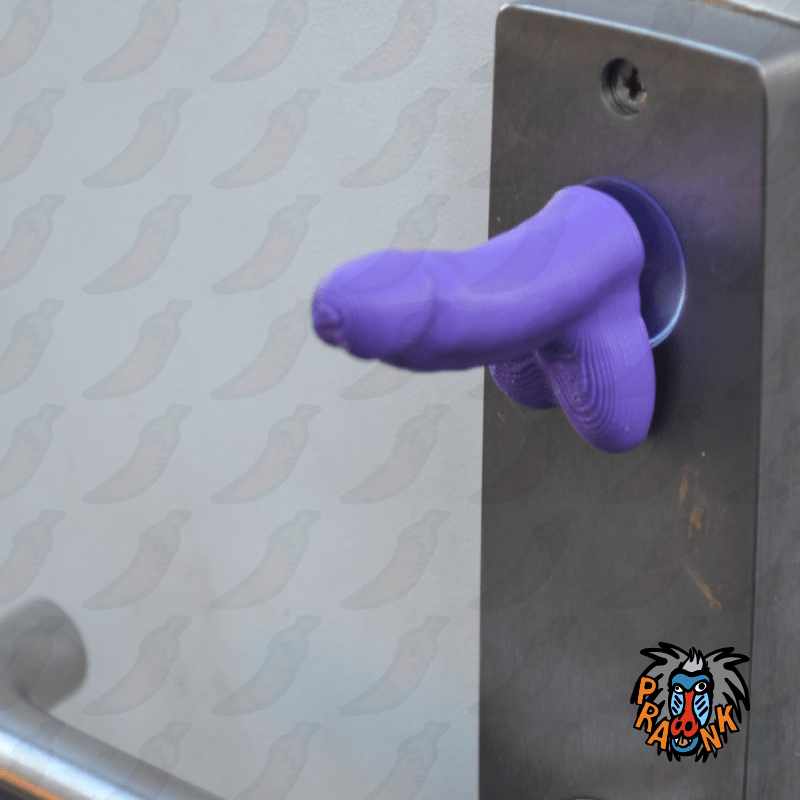 Purple StickieDickie 🪠🍆 - Dick Sticking Prank (4 Pack!)