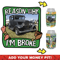 Reason Why I'm Broke 💸 - Customisable Stubby Holder