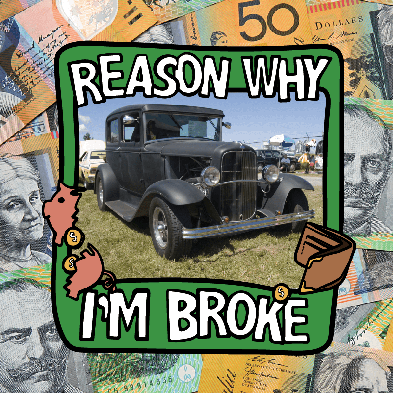 Reason Why I'm Broke 💸 - Customisable Stubby Holder