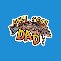 Reel Cool Dad 🎣 - Sticker